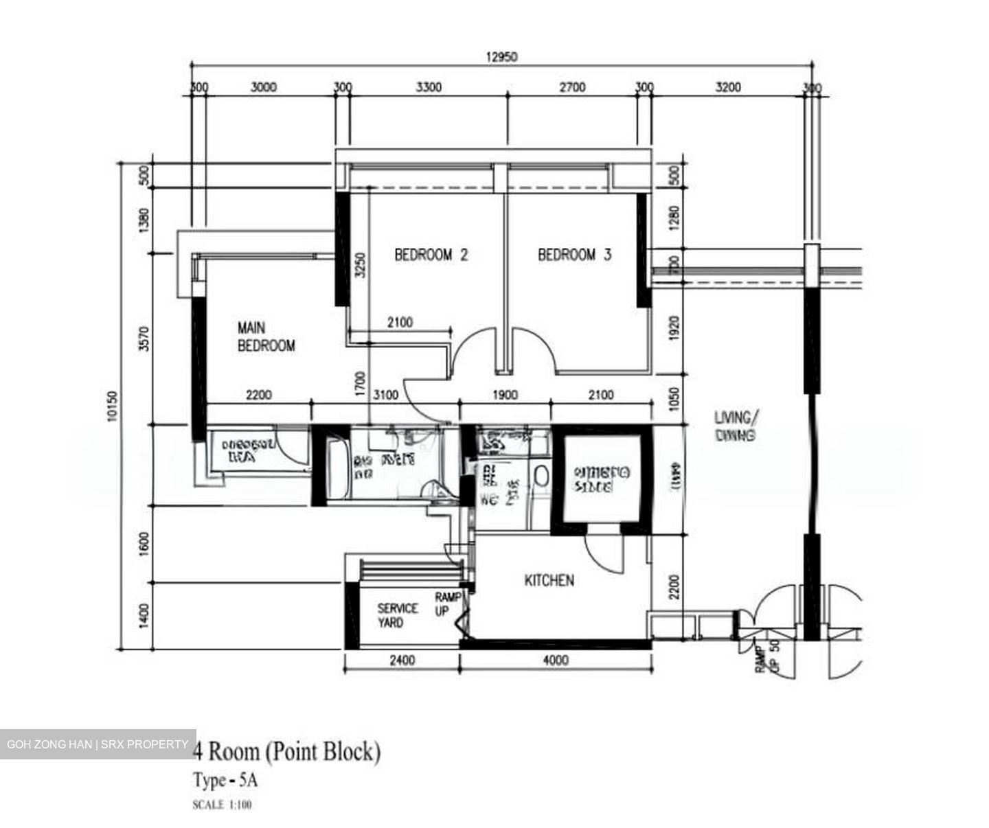 Blk 61B Strathmore Green (Queenstown), HDB 4 Rooms #622232061